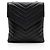 Autre Marque Borsa Small Double Flap Monogram in pelle di agnello matelassé Saint Laurent Nero - vista 3