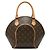 Borsa Louis Vuitton Monogram Ellipse PM Marrone