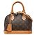 Sac à main Louis Vuitton Alma BB Marron