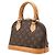 Sac à main Louis Vuitton Alma BB Marron - vue 2