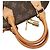 Sac à main Louis Vuitton Alma BB Marron - vue 8
