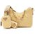 Prada Crochet Raffia Re-Edition 2005 Crossbody Marrom Bege