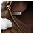Borsa a tracolla Louis Vuitton Damier Brooklyn MM Marrone - vista 6