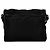 Sac messager Prada avec plaque logo triangle Noir - vue 3