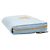 Prada Saffiano Compact Tri-fold Wallet Blue - view 5