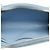 Prada Saffiano Compact Tri-fold Wallet Blue - view 7