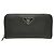 Prada Saffiano Langbrieftasche 1ML506 Schwarz