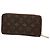 Louis Vuitton Zippy Wallet M60017 Marrone - vista 2