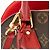 Louis Vuitton Alma BNB Satchel aus Monogram Canvas Braun - Ansicht 10