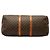 Louis Vuitton Keepall Bandouliere 60 Boston Bag Marrone - vista 3