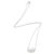 Collana Tiffany & Co. Elsa Peretti Bean 18mm in argento sterling Metallico