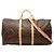 Louis Vuitton Keepall Bandouliere 60 Boston Bag Marrone