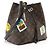 Néonoé Borsa a tracolla Louis Vuitton Limited Edition Monogram Canvas World Tour Neonoe MM Marrone - vista 2
