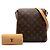 Borsa a tracolla Louis Vuitton Musette Salsa Short Marrone - vista 8