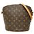 Borsa a tracolla Louis Vuitton Monogram Drouot Marrone