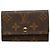 Louis Vuitton Portachiavi 6 Ganci Marrone
