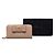Prada Saffiano Ribbon Long Wallet mit Rundum-Reißverschluss Braun Beige - Ansicht 6