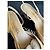 Chanel Two-Tone Slingback Pumps Schwarz Beige - Ansicht 5