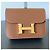 Hermès Constance Slim Wallet in Gold Epsom Brown - view 7