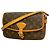 Louis Vuitton Monogram Sologne Schultertasche Braun