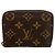 Portamonete Zippy Monogram Louis Vuitton Marrone