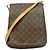 Louis Vuitton Monogram Musette Schultertasche Braun