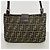 Borsa a tracolla Fendi Zucca in nylon e canvas Marrone - vista 11