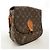 Borsa a tracolla Louis Vuitton Monogram Saint Cloud GM Marrone - vista 2