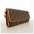 Louis Vuitton Monogram Pochette Twin GM Schultertasche Braun - Ansicht 2