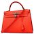 Hermès Borsa Hermes Kelly 32 in Rose Jaipur Rosa