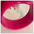 Bracciale Bangle Roberto Cavalli in resina fucsia con logo dorato D'oro Fuschia - vista 5