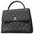 Chanel Matelassé Handtasche Schwarz