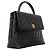 Chanel Matelassé Handtasche Schwarz - Ansicht 2