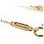 Autre Marque Collar Tiffany Open Circle con diamantes en oro rosa 18K Dorado - vista 10