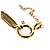 Autre Marque Collar Tiffany Open Circle con diamantes en oro rosa 18K Dorado - vista 11