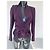 Blazer Ajustado Violeta Patrizia Pepe con Cinturón Púrpura - vista 2