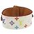 LOUIS VUITTON Bracelet Tedaforce Monogram Multicolor White M92482 LV Auth 203311 Blanc - vue 3