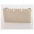 Hermès Bolso Tote HERMES Herbag Cabas GM Tower Ash Beige Silver Auth 199376A Plata - vista 22