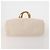 Hermès Bolso Tote HERMES Herbag Cabas GM Tower Ash Beige Silver Auth 199376A Plata - vista 5