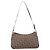 Pouch Accessori Christian Dior Trotter Canvas Beige Argento Auth 204663 - vista 2