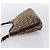 Pouch Accessori Christian Dior Trotter Canvas Beige Argento Auth 204663 - vista 3