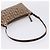 Pouch Accessori Christian Dior Trotter Canvas Beige Argento Auth 204663 - vista 7