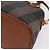 Pequin Borsa a mano FENDI Pecan Canvas PVC 2way Nero Marrone Auth ki6816V - vista 19