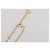 Collar Christian Dior Strass metal Gold Tone Auth 203860 - vista 13