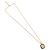 Collar Christian Dior Strass metal Gold Tone Auth 203860 - vista 2