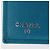Portafoglio CHANEL Camelia in pelle blu argento CC Auth 204106M - vista 18
