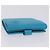 Portafoglio CHANEL Camelia in pelle blu argento CC Auth 204106M - vista 5