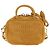 Borsa Micro Miu Miu in camoscio 2way Yellow Gold Auth 203262M D'oro Giallo - vista 13