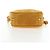 Borsa Micro Miu Miu in camoscio 2way Yellow Gold Auth 203262M D'oro Giallo - vista 5