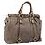 Borsa Tote Miu Miu Vitter Lux 2way Beige Gold Auth 204047A D'oro